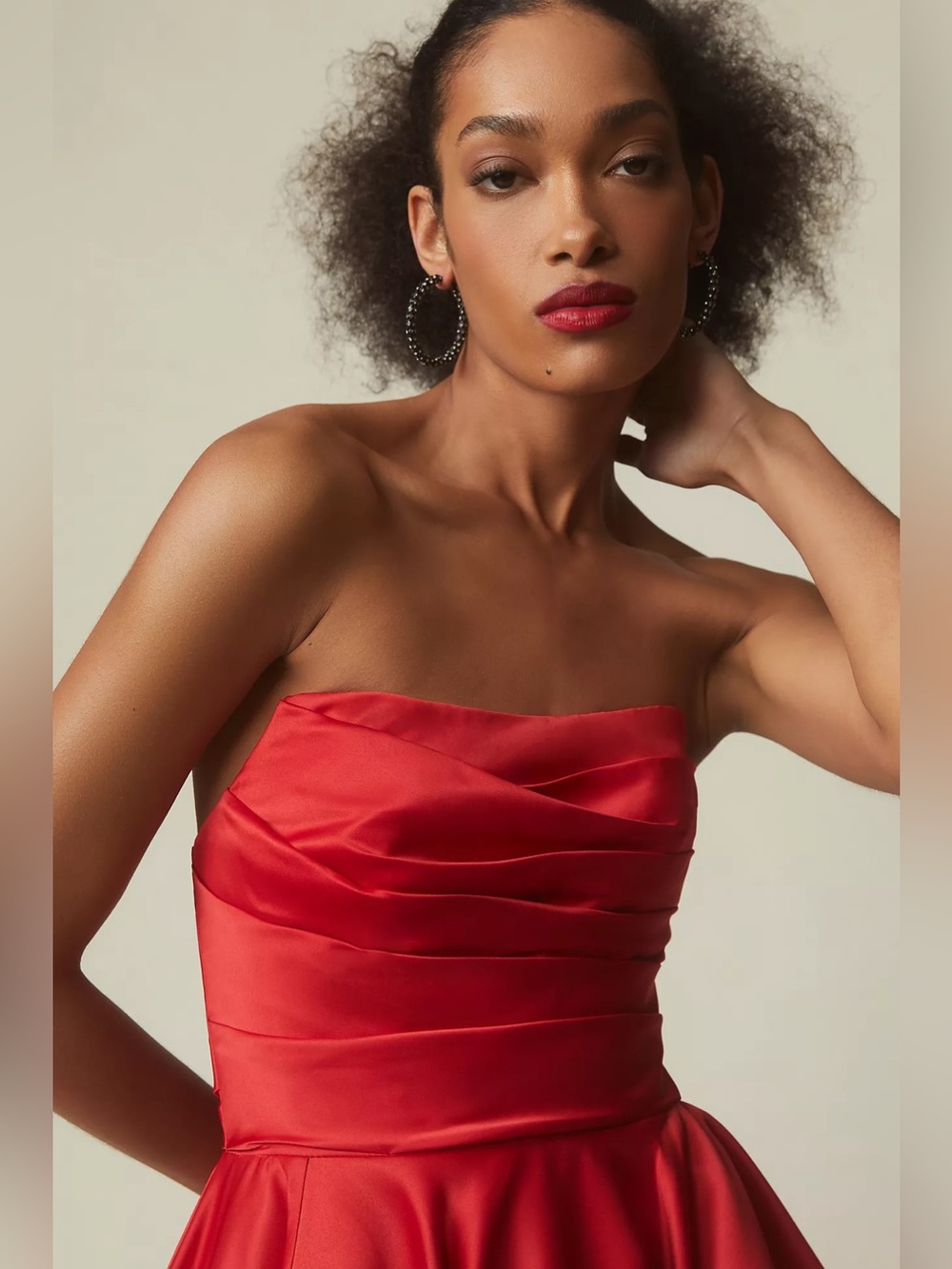 MAC DUGGAL
Strapless Asymmetrical Maxi Dress - Picture 3 of 4